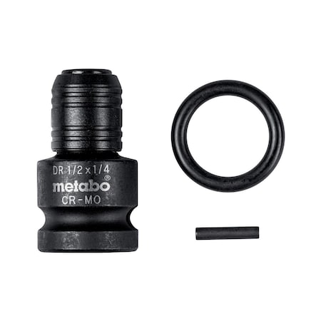 Metabo 1/2" sq to 1/4" hex adaptor 628837000